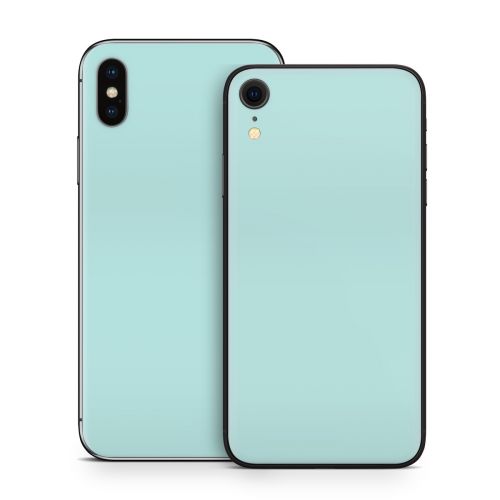Solid State Mint iPhone X Series Skin