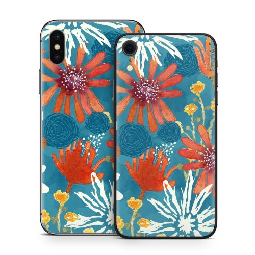 Sunbaked Blooms iPhone X Series Skin