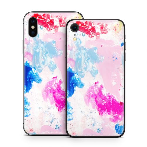 Sunny Day Finger Paint iPhone X Series Skin