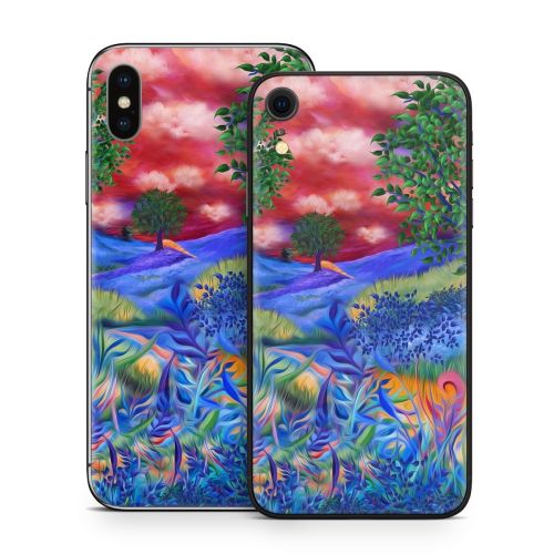 Sunset Fields iPhone X Series Skin