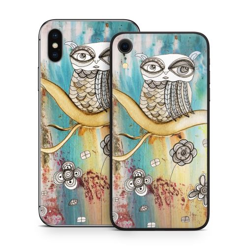Surreal Owl iPhone X Series Skin