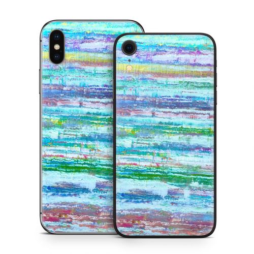 Textured Stripes iPhone X Series Skin