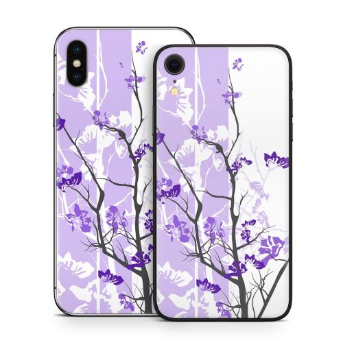 Violet Tranquility iPhone X Series Skin
