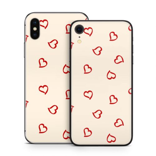 Tumbling Valentines iPhone X Series Skin