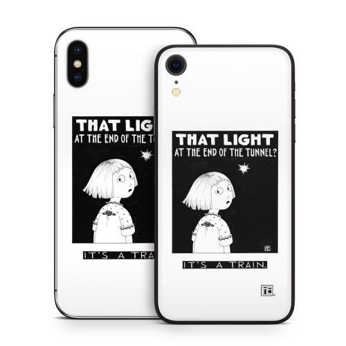 Train Tunnel iPhone X Series Skin