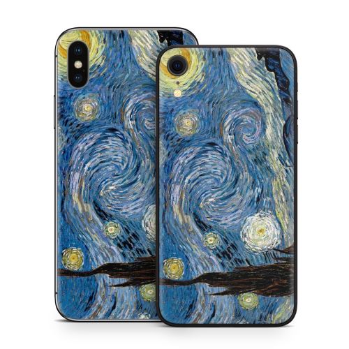 Starry Night iPhone XS Skin