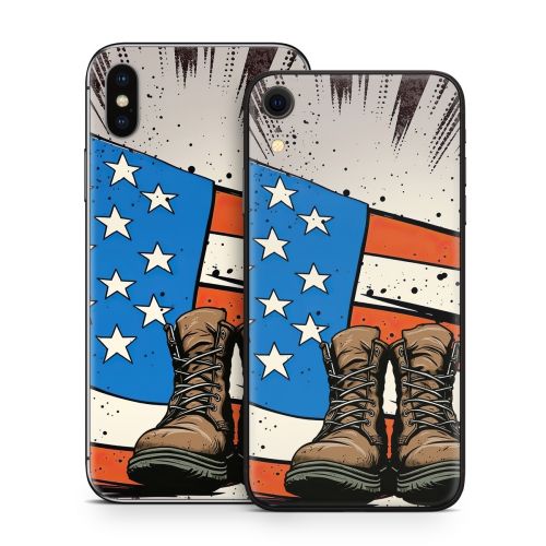 Walk a Mile iPhone X Series Skin