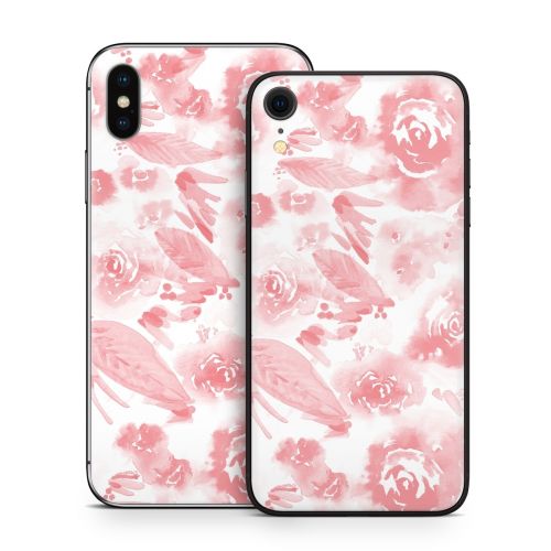 Washed Out Rose iPhone X Series Skin