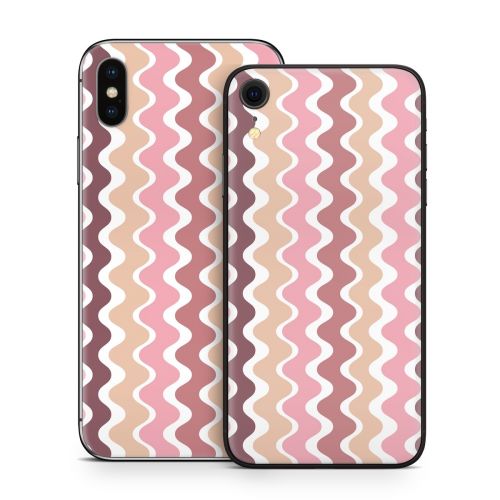 Pink Waves iPhone X Series Skin