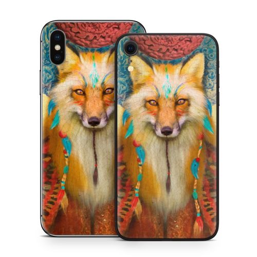 Wise Fox iPhone X Series Skin