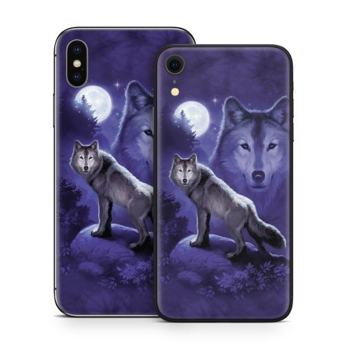 Wolf iPhone X Series Skin