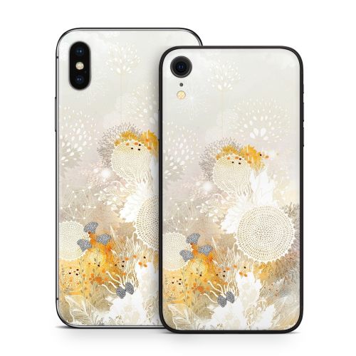 White Velvet iPhone X Series Skin
