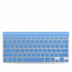 Solid State Blue Apple Wireless Keyboard Skin
