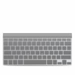 Solid State Grey Apple Wireless Keyboard Skin