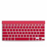 Solid State Red Apple Wireless Keyboard Skin