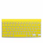 Solid State Yellow Apple Wireless Keyboard Skin