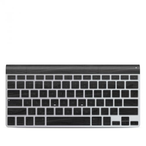 Black Woodgrain Apple Wireless Keyboard Skin