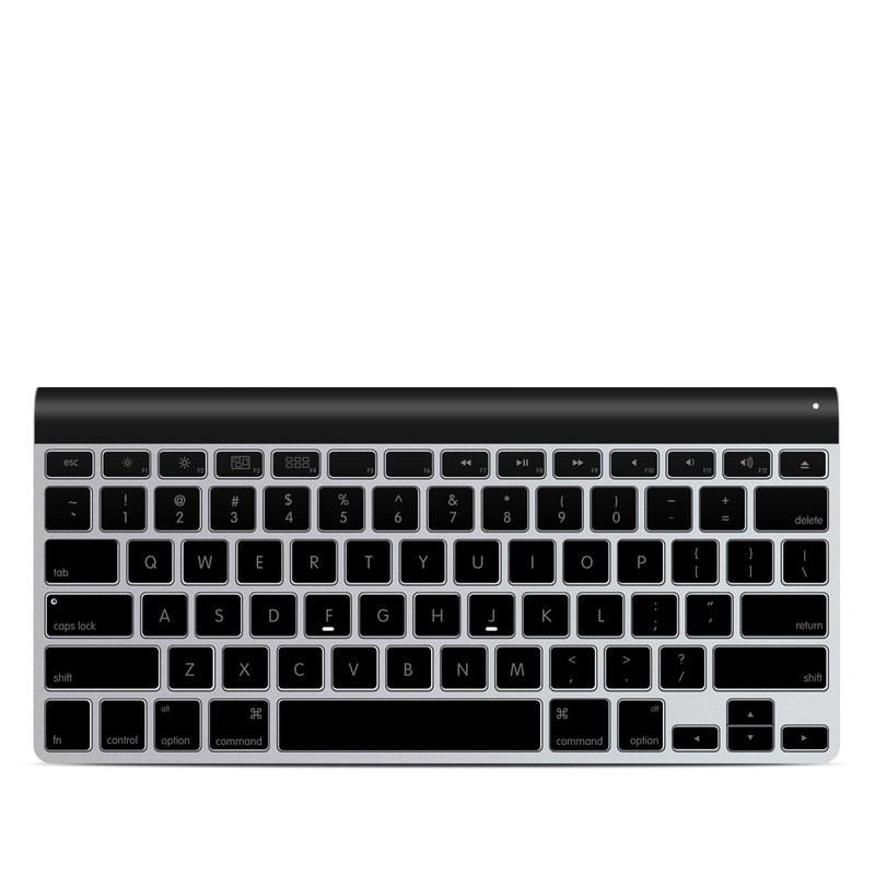 Apple Wireless Keyboard Skin design of Black, Darkness, White, Sky, Light, Red, Text, Brown, Font, Atmosphere, with black colors