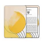 Abstract Yellow Amazon Kindle Series Skin