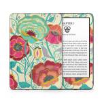 Golden Flowers Amazon Kindle Series Skin
