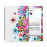Intense Flowers Amazon Kindle Series Skin