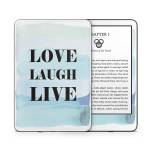 Love Laugh Live Amazon Kindle Series Skin
