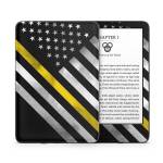 Thin Yellow Line Hero Amazon Kindle Series Skin
