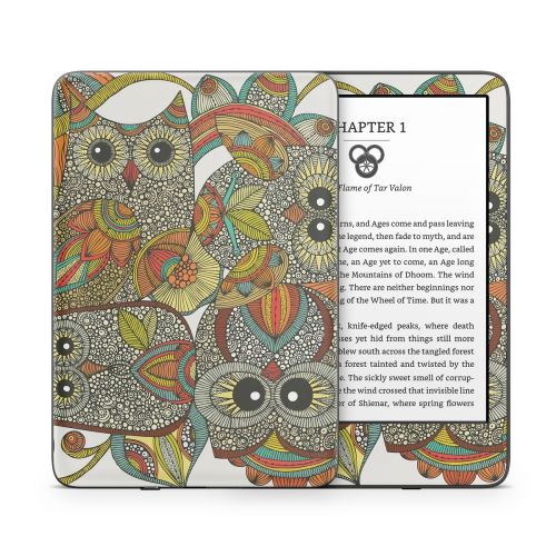 4 owls Amazon Kindle Series Skin