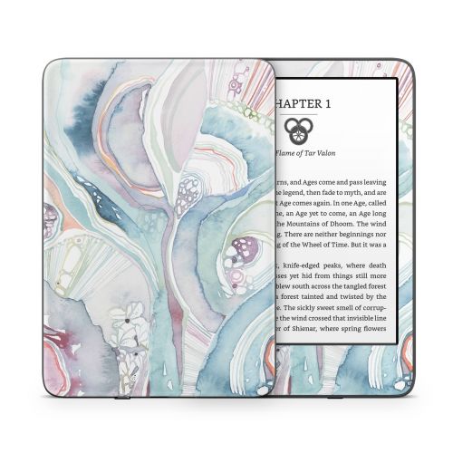 Abstract Organic Amazon Kindle Series Skin
