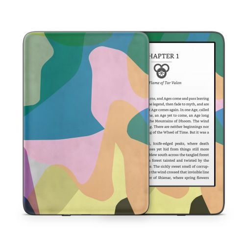 Abstract Camo Amazon Kindle Series Skin