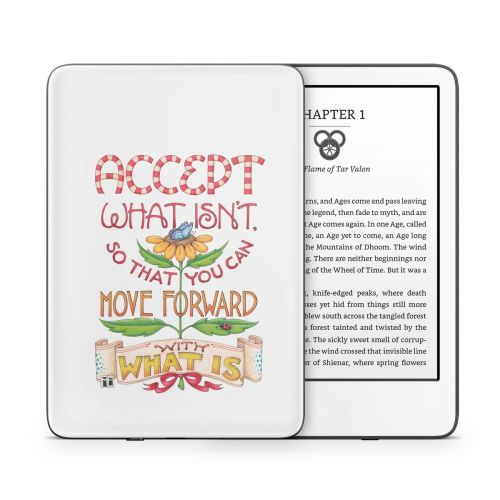 Accept What Isn't Amazon Kindle Series Skin