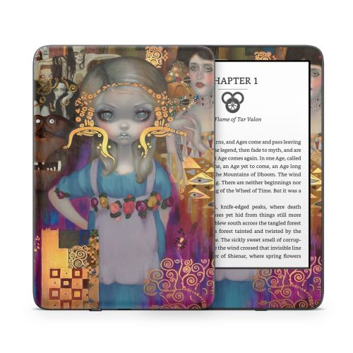 Alice in a Klimt Dream Amazon Kindle Series Skin