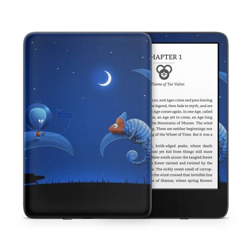 Alien and Chameleon Amazon Kindle Series Skin