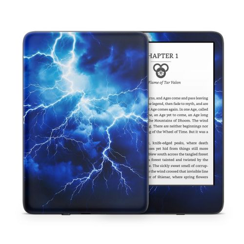 Apocalypse Blue Amazon Kindle Series Skin