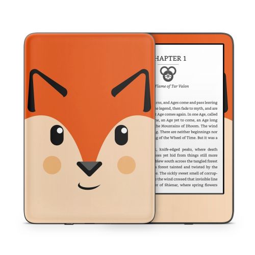 Autumn the Fox Amazon Kindle Series Skin