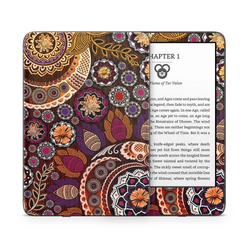 Autumn Mehndi Amazon Kindle Series Skin
