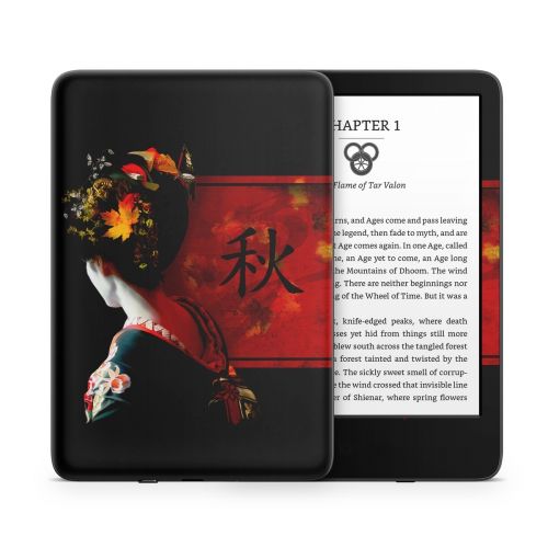 Autumn Amazon Kindle Series Skin