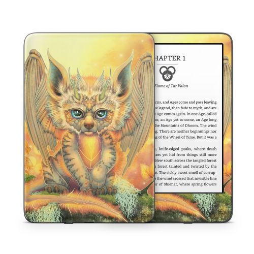 Autumn fuzzy Amazon Kindle Series Skin