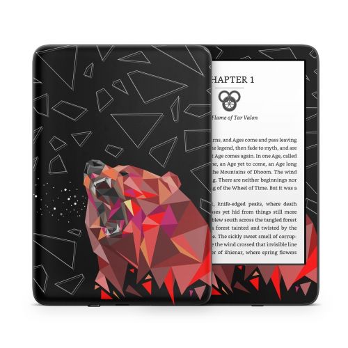 Bears Hate Math Amazon Kindle Series Skin