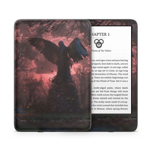 Black Angel Amazon Kindle Series Skin