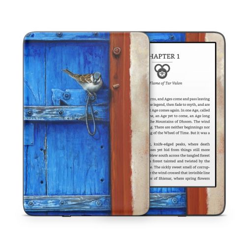 Blue Door Amazon Kindle Series Skin