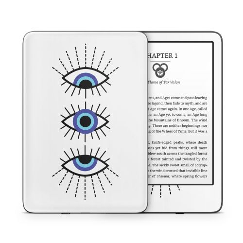Blue Eyes Amazon Kindle Series Skin