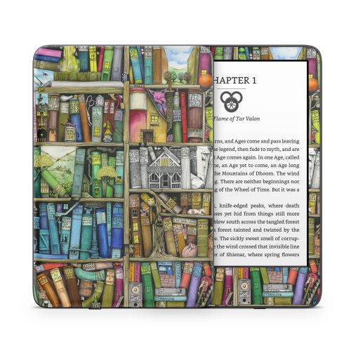 Bookshelf Amazon Kindle Series Skin