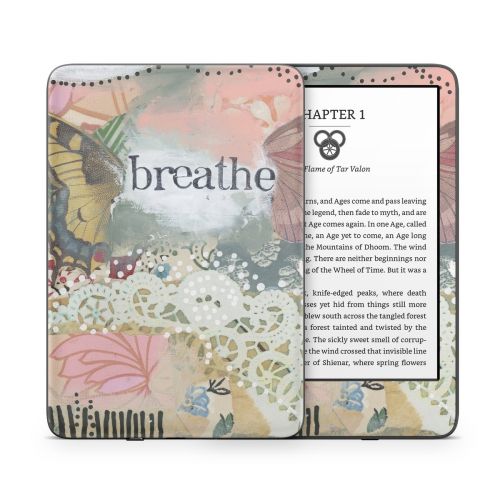 Breathe Amazon Kindle Series Skin