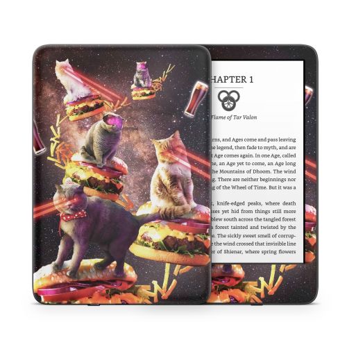 Burger Cats Amazon Kindle Series Skin