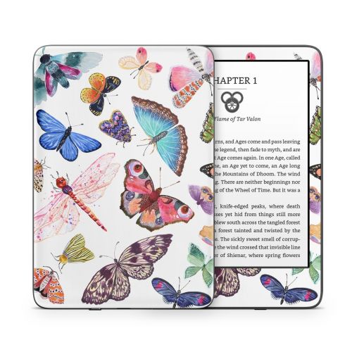 Butterfly Scatter Amazon Kindle Series Skin