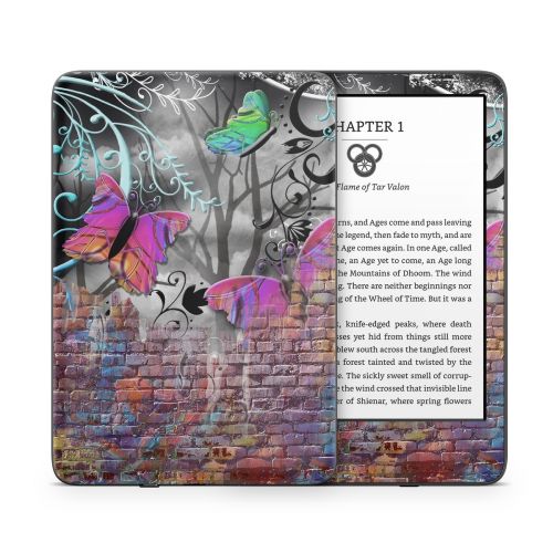 Butterfly Wall Amazon Kindle Series Skin