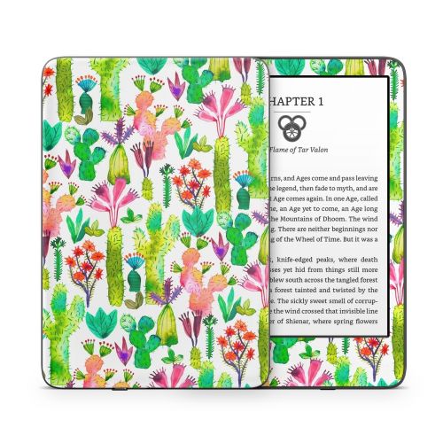 Cacti Garden Amazon Kindle Series Skin