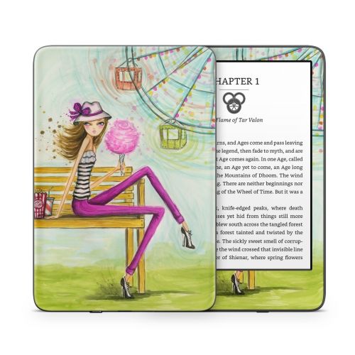 Carnival Cotton Candy Amazon Kindle Series Skin