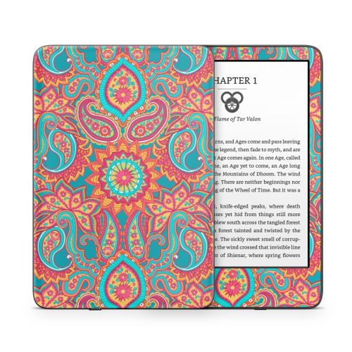 Carnival Paisley Amazon Kindle Series Skin